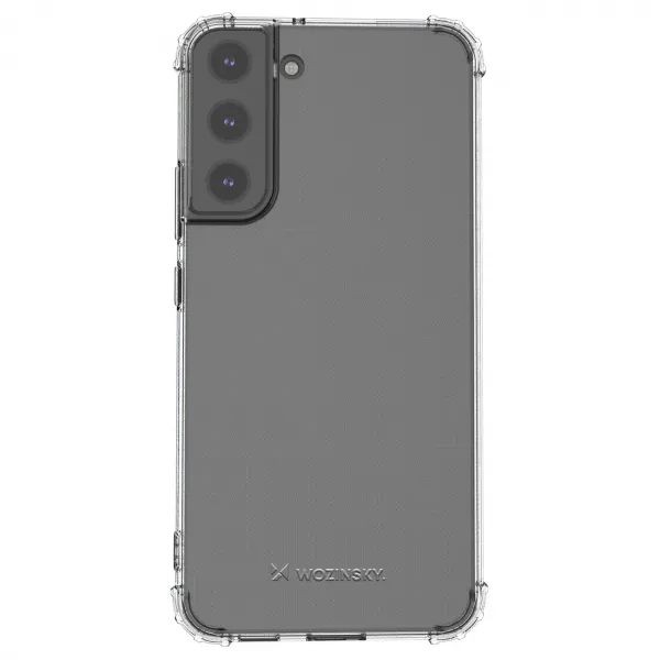 MG Anti Shock Military silikónový kryt na Samsung Galaxy S22 Plus, priesvitný