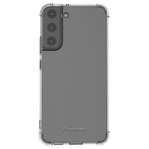 MG Anti Shock Military silikónový kryt na Samsung Galaxy S22 Plus, priesvitný
