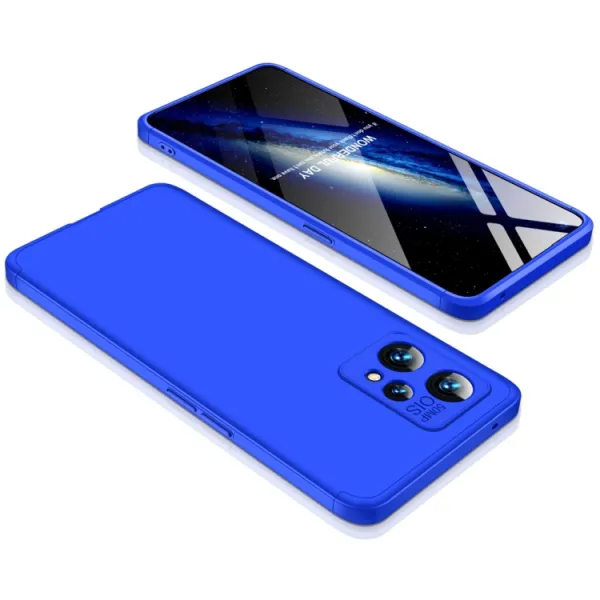 360° Ochranný kryt Realme 9 Pro+ / Realme 9 modrý