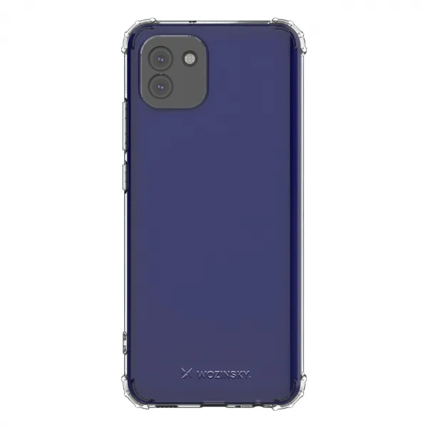 AIRBAG Odolný kryt Samsung Galaxy A03 priehľadný