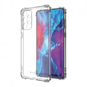 MG Anti Shock Military silikónový kryt na Samsung Galaxy A73, priesvitný