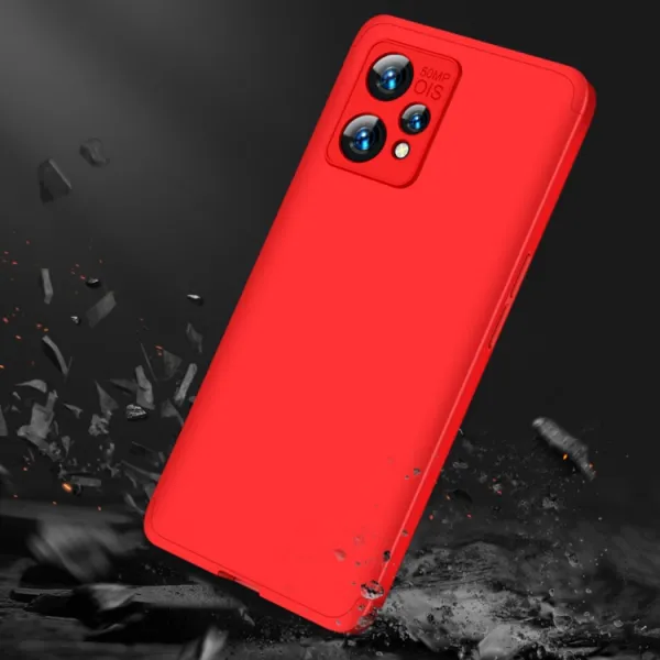360° Ochranný kryt Realme 9 Pro+ / Realme 9 červený