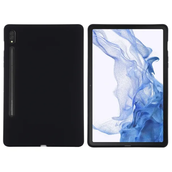 RUBBER Ochranný kryt Samsung Galaxy Tab S8 Ultra čierny