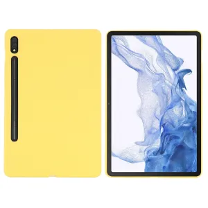 RUBBER Ochranný kryt Samsung Galaxy Tab S8 / Tab S7 žltý
