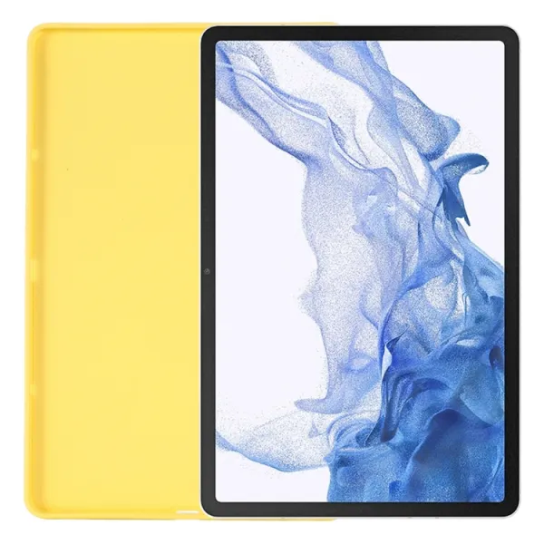 RUBBER Ochranný kryt Samsung Galaxy Tab S8 / Tab S7 žltý