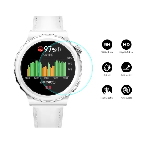 ENKAY Tvrdené ochranné sklo pre Huawei Watch GT 3 Pro 43mm