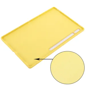 RUBBER Ochranný kryt Samsung Galaxy Tab S8 / Tab S7 žltý