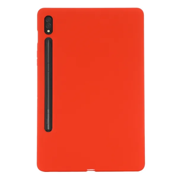 RUBBER Ochranný kryt Samsung Galaxy Tab S8 / Tab S7 červený