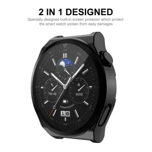 TPU FULL BODY Ochranný kryt Huawei Watch GT 3 Pro 43mm strieborný