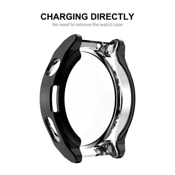 TPU FULL BODY Ochranný kryt Huawei Watch GT 3 Pro 43mm strieborný
