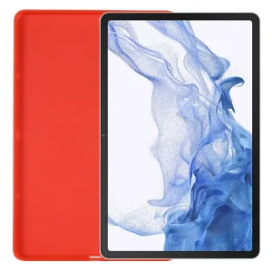 RUBBER Ochranný kryt Samsung Galaxy Tab S8 / Tab S7 červený