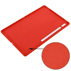 RUBBER Ochranný kryt Samsung Galaxy Tab S8 / Tab S7 červený