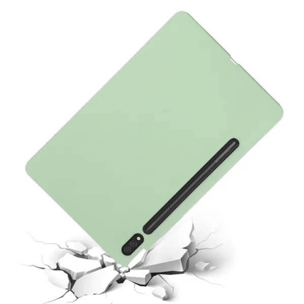 RUBBER Ochranný kryt Samsung Galaxy Tab S8 / Tab S7 zelený