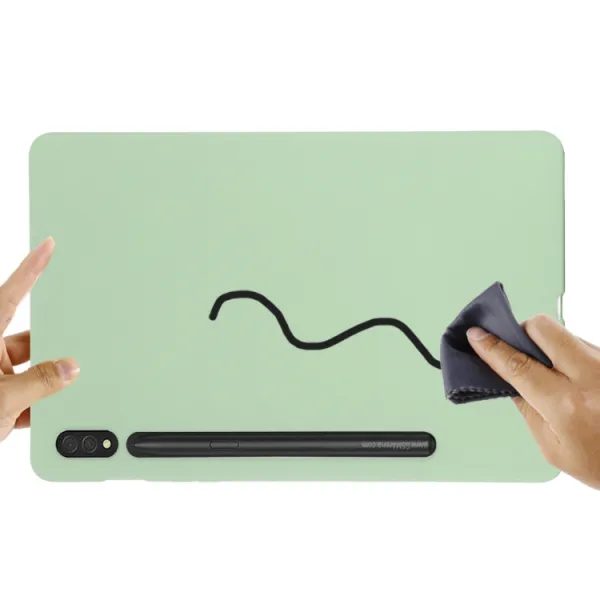 RUBBER Ochranný kryt Samsung Galaxy Tab S8 / Tab S7 zelený