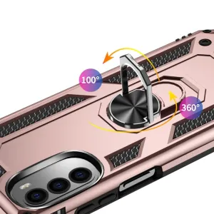 RING Ochranný obal pre Motorola Moto G52 ružový