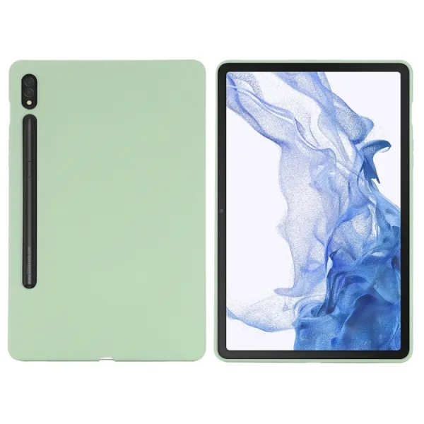 RUBBER Ochranný kryt Samsung Galaxy Tab S8 / Tab S7 zelený