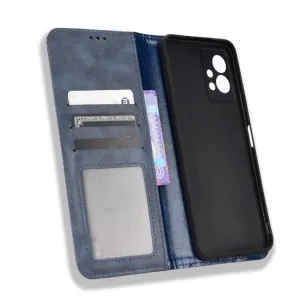 BUSINESS Peňaženkový kryt pre Vivo Y55 5G modrý