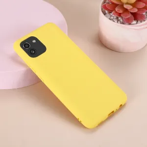 RUBBER Ochranný kryt Samsung Galaxy A03 žltý