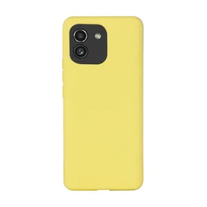 RUBBER Ochranný kryt Samsung Galaxy A03 žltý