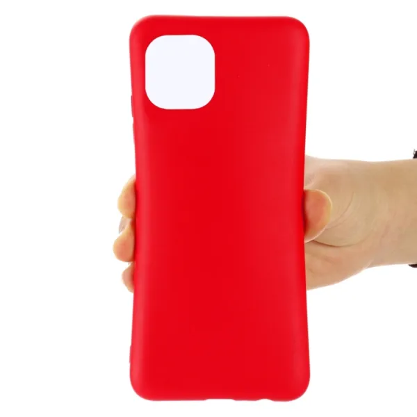 RUBBER Ochranný kryt Samsung Galaxy A03 červený