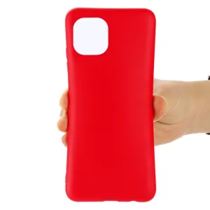 RUBBER Ochranný kryt Samsung Galaxy A03 červený
