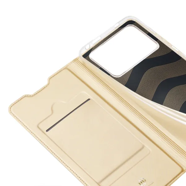 DUX Peňaženkový kryt Xiaomi Poco M4 Pro zlatý