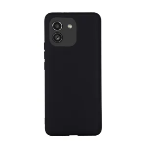 RUBBER Ochranný kryt Samsung Galaxy A03 čierny