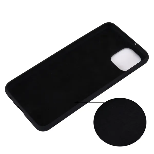 RUBBER Ochranný kryt Samsung Galaxy A03 čierny