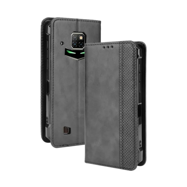 BUSINESS Peňaženkový kryt pre Doogee S88 Pro / S88 Plus čierny