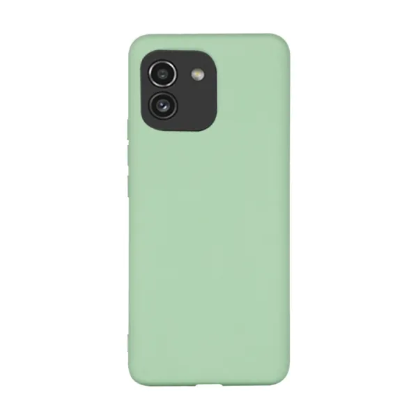 RUBBER Ochranný kryt Samsung Galaxy A03 zelený