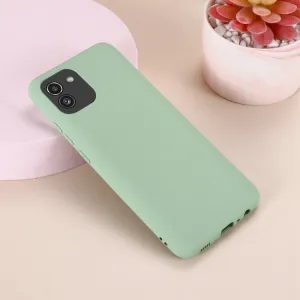 RUBBER Ochranný kryt Samsung Galaxy A03 zelený