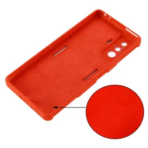 RUBBER Ochranný kryt Xiaomi Poco F4 GT červený
