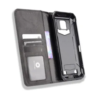BUSINESS Peňaženkový kryt pre Doogee S88 Pro / S88 Plus čierny