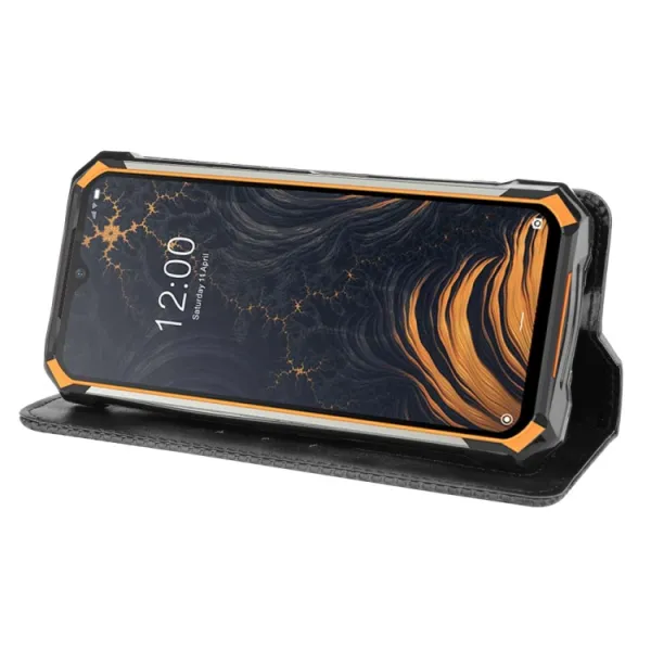 BUSINESS Peňaženkový kryt pre Doogee S88 Pro / S88 Plus čierny