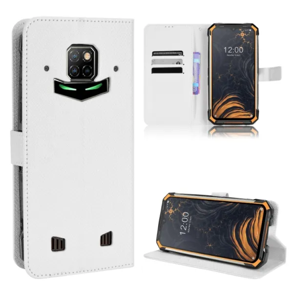 MAGNET Peňaženkový obal Doogee S88 Pro / S88 Plus biely