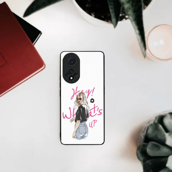 MY ART Silikónový obal Honor 50 / Huawei Nova 9 WHATSUP (132)