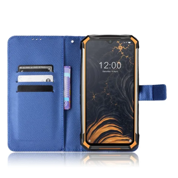 MAGNET Peňaženkový obal Doogee S88 Pro / S88 Plus modrý