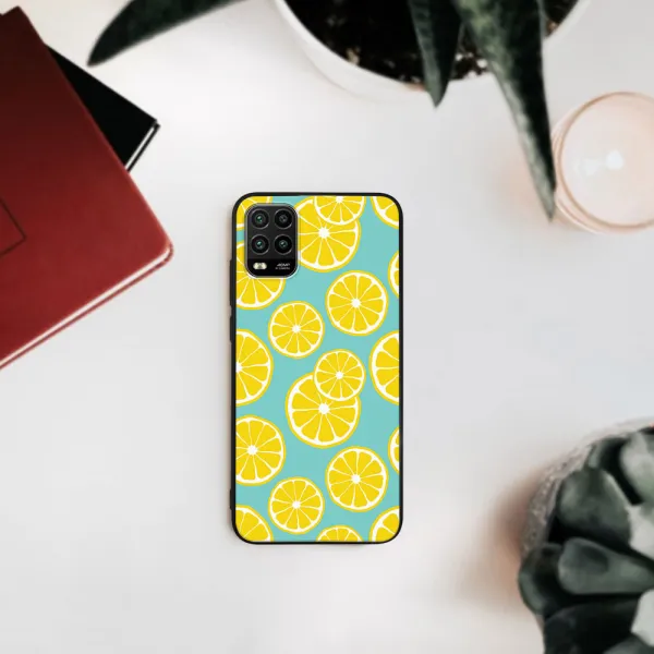 MY ART Silikónový obal Xiaomi Mi 10 Lite LEMON (121)