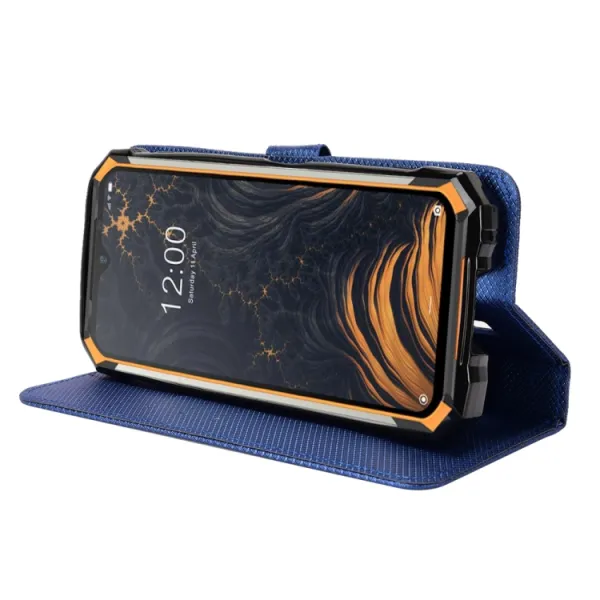 MAGNET Peňaženkový obal Doogee S88 Pro / S88 Plus modrý