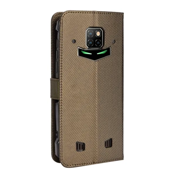 MAGNET Peňaženkový obal Doogee S88 Pro / S88 Plus hnedý