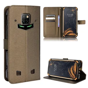 MAGNET Peňaženkový obal Doogee S88 Pro / S88 Plus hnedý