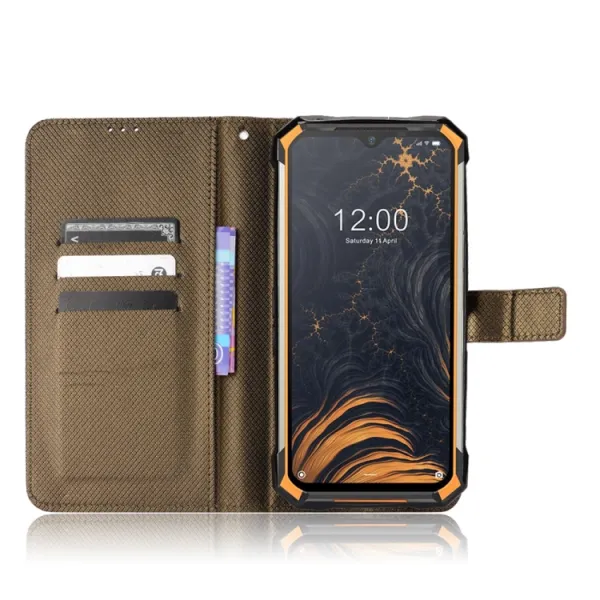 MAGNET Peňaženkový obal Doogee S88 Pro / S88 Plus hnedý
