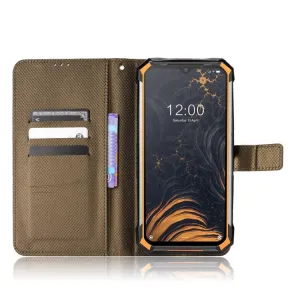 MAGNET Peňaženkový obal Doogee S88 Pro / S88 Plus hnedý