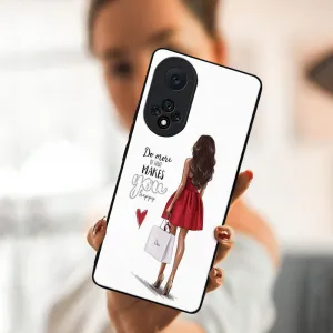 MY ART Silikónový obal Honor 50 / Huawei Nova 9 RED DRESS (137)