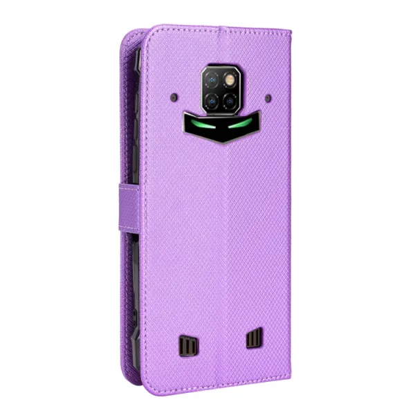 MAGNET Peňaženkový obal Doogee S88 Pro / S88 Plus fialový