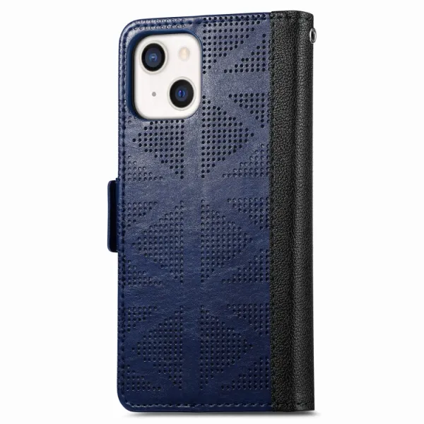 GRID Peňaženkový kryt Apple iPhone 13 mini modrý