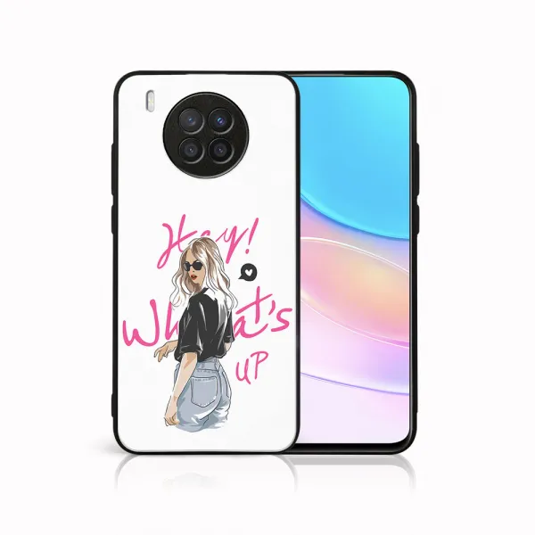 MY ART Silikónový obal Huawei Nova 8i WHATSUP (132)