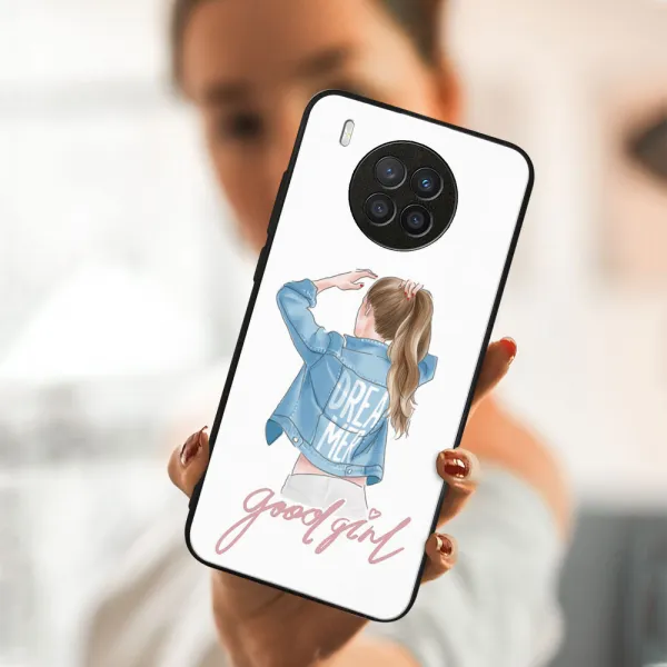 MY ART Silikónový obal Huawei Nova 8i GOOD GIRL (130)