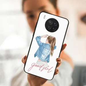 MY ART Silikónový obal Huawei Nova 8i GOOD GIRL (130)