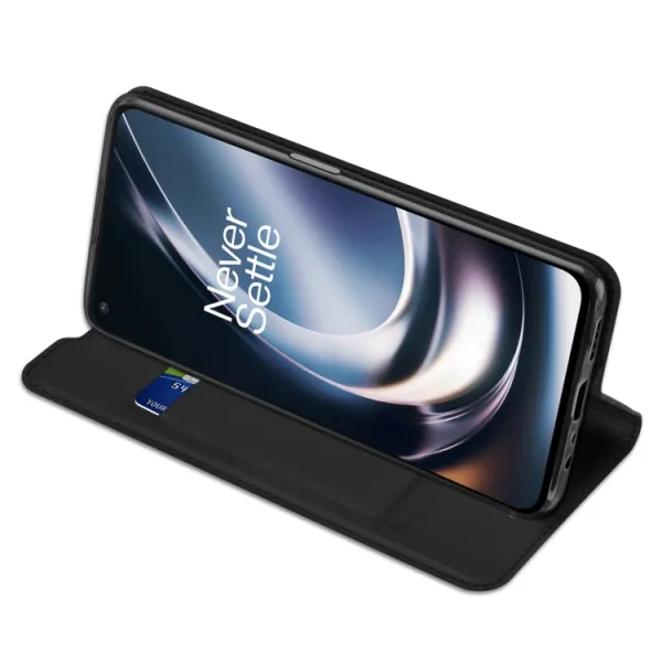 DUX Peňaženkový kryt OnePlus Nord CE 2 Lite 5G čierny